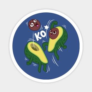 Avocado fight Magnet